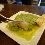 PASTAVOLA - 帆立とキュウリのセビーチェ