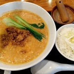 Taizan - 豆乳担々麵ネギ飯セット