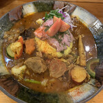 スープカレー なっぱ - ラムラムラム　1500円　美味すぎ