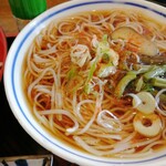 そば処 蔵寿 - 冷かけはコシのある細麺、冷たくてウンマイ！