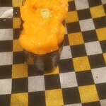 グルメ回転寿司 函太郎 新千歳空港店 - 相方のウニ。