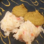 グルメ回転寿司 函太郎 - カニ味噌軍艦