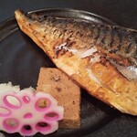 Sakanayama Honjou - 焼鯖定食（青札）