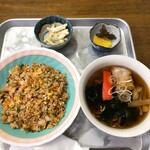 要さん - 半チャーハン＋半ラーメン