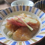 釜めしや 幸右ェ門 - 鯛茶漬け。鯛出汁もおいしい