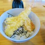 Menkoubou Kouki - セットの海老天丼