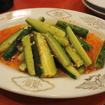 中華料理上海菜館 - ちょっと甘酸っぱい胡瓜