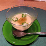 懐石カフェ 蛙吉 - 12年6月 雲丹？茶碗蒸し