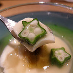 懐石カフェ 蛙吉 - 12年6月 雲丹？茶碗蒸し