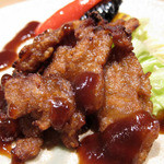 懐石カフェ 蛙吉 - 12年6月 牛肉？山椒焼き