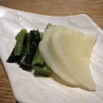 懐石カフェ 蛙吉 - 12年6月 香の物