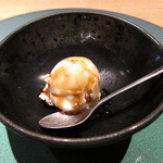 懐石カフェ 蛙吉 - 12年6月 きなこアイスクリーム？