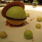 レフェルヴェソンス - 果実の待ち合わせ～アヴォカドのムースと「南津海」のジュレ、ショコラノワール、ピモンデスプレッド2