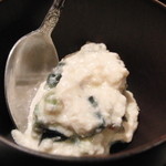 味乃 じゃんぼ - 【訪問１回目】先付（豆腐とピータンの和え物）