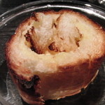 味乃 じゃんぼ - 【訪問１回目】デザート（温かいフランスパンと、冷たいアイス）