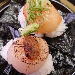 Sushiro - ほたての食べ比べ
