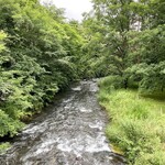 ​冬のRK GARDEN - お店近くの川