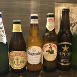 ブルスケッテリア デッリ アルティスティ - 当店のビールラインナップです！フランス・アメリカ・ベルギー・イタリア・日本のビールを置いています。