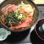 uohachiandokushihacchin - まぐろ漬丼  ¥800（税込）