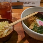 会津ラーメン 和 - 特製青じそラーメンセット