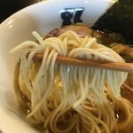 牟岐縄屋 - 煮干しそばの麺