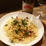 black truffle carbonara