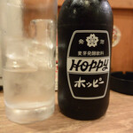 串カツの中村屋 - 黒ホッピーセット