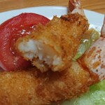 瀧の家 - エビフライ断面