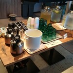 七輪炭火焼肉 遊輪 - フリードリンクコーナー