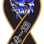 王者-23 - 自主製作した７周年記念リボンマグネットのデザイン