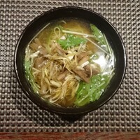 フーロン - 焼豚と水菜の汁そば