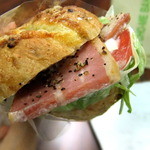 ゴジュウニチョウメベーカリー - 厚切りBLTｻﾝﾄﾞ