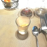 La Brianza - アメーラトマトのソルベ(口直し)　もれなくおいしい☆