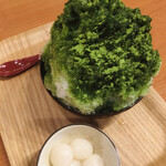Chatei Fuwari - 抹茶氷 700円(税別)  白玉トッピング