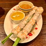 ベトナム料理クアンコム11 - ゴイクン(生春巻き)