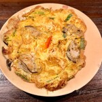 ベトナム料理クアンコム11 - 牡蠣のオムレツ
