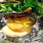 日本料理 TOBIUME - 鮎塩焼きとじゃがいもの塩釜焼き