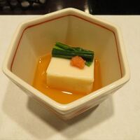 しゃぶしゃぶ・日本料理 木曽路 銀座五丁目店 - 白子豆腐