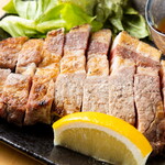 炭火ダイニング 里丹 - 豚ロース炭火焼き