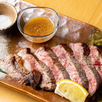 炭火ダイニング 里丹 - 和牛サーロイン炭火焼き