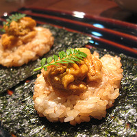 鉄板焼キュイジーヌ バンブー グラッシィ 恵比寿店 - 生雲丹と焼き飯