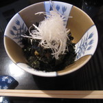 室町 砂場 - 「鳥わさ」