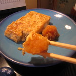 室町 砂場 - たっぷりの「染めおろし」を添えて