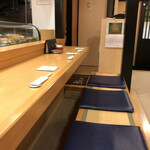 鮨なか - カウンター席