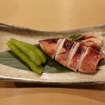 すし処 睦月 - だるま烏賊：ほんのりバターの香り