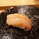 すし処 睦月 - 甘えび：昆布〆