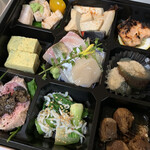 あてまき喜重朗 - 喜重朗のあて盛り弁当　2,138円。