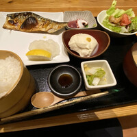 魚感うえさき - 焼魚定食(鯖)