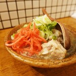 Endouji Yatai Derishasu Oashisu - 豚軟骨の塩煮込み