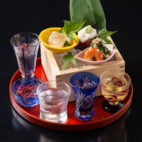 日本酒利き酒セット［Sake&Appetizers］